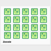 La La Lucky St. Patrick's Day Custom Sticker (Vel)