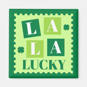 La La Lucky St. Patrick's Day Magneet
