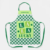 La La Lucky St. Patrick's Day Schort (Voorkant)