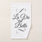 La La luttent la belle d'est (Serviette à main)