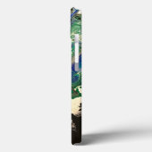 La Laguna schilderij zwart blauw blauwgroen wit Case-Mate iPhone Case (Achterkant / Links)