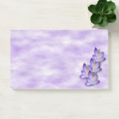 La lavande fleurit des notes de post-it (Bureau)