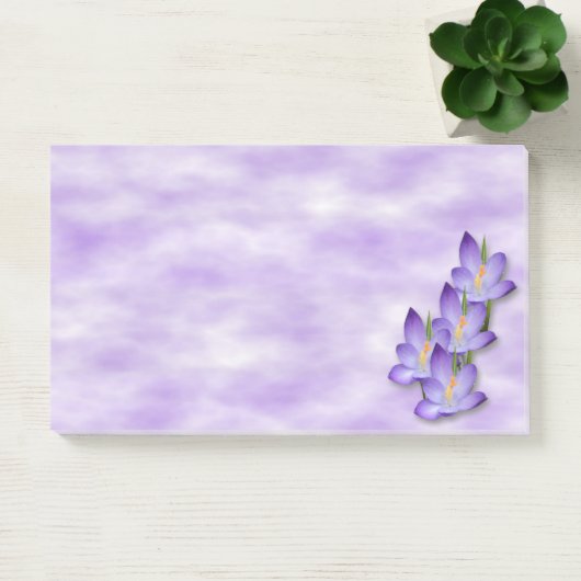 La lavande fleurit des notes de post-it (Bureau)