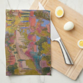 La lavande met en place la serviette (Quart Plié)