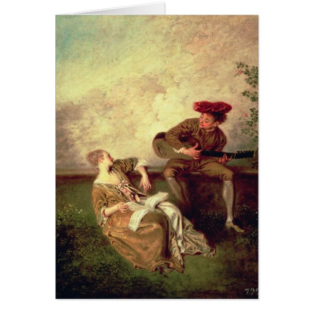 La leçon de chant (Devant)