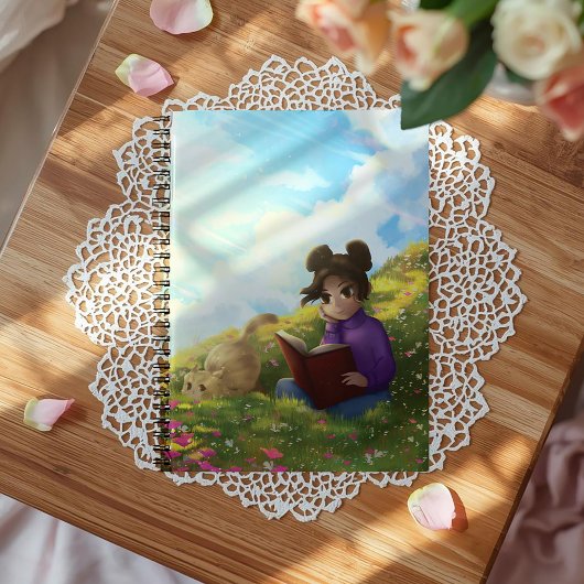 La lectrice et le Carnet de chats ennuyés