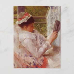 La lectrice par Mary Cassatt Carte postale
