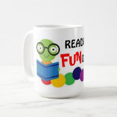 La lecture est fondamentale - tasse (Devant gauche)