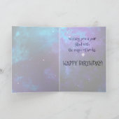 La lecture est la carte d'anniversaire magique (Intérieur)