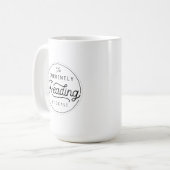 La lecture est ma tasse d'endroit heureux (Devant gauche)