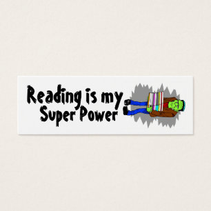 La lecture est mon mini Bookmarker de super