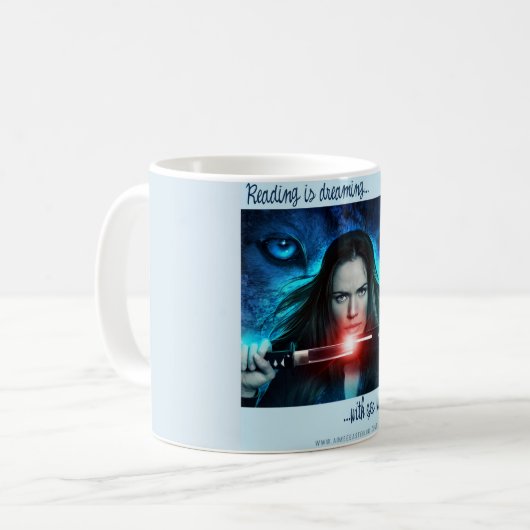 La lecture rêve la tasse (Devant gauche)