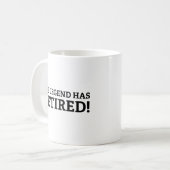 La Légende A Retiré La Mug De Café (Devant gauche)