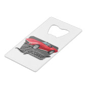 La légende américaine en rouge (Devant Angle)