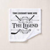 La légende (de hockey) (Gant de toilette)