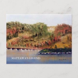 La Légende de Mattawa - Carte postale