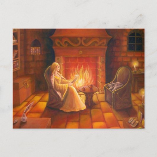 La lettre (betaling) briefkaart (Voorkant)