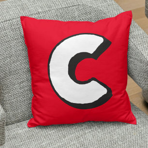 La lettre C coussin alphabet coussin