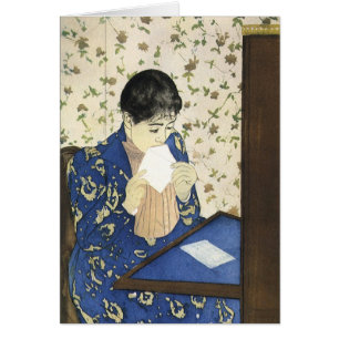 La Lettre de Mary Cassatt, Impressionnisme Vintage