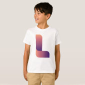 La lettre L T-Shirt (Devant entier)