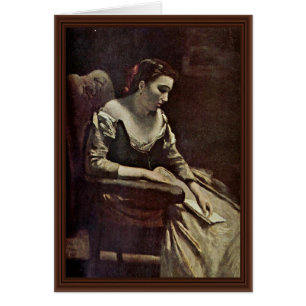 La lettre par Corot Jean-Baptiste-Camille (le