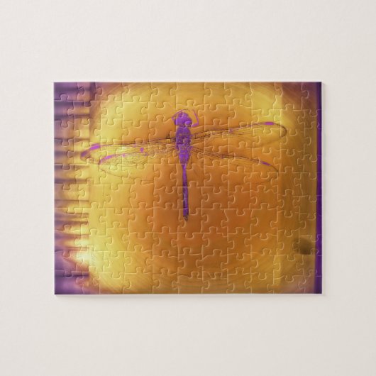 La libellule et le puzzle de Sun (Horizontal)