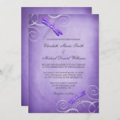 La libellule pourpre tourbillonne des invitations (Devant / Derrière)