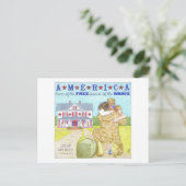 La liberté d'Amérique n'est pas une carte postale  (Debout devant)