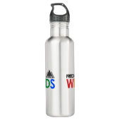 La liberté enroule la bouteille d'eau (Dos)