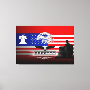 La Liberté Est Plus Qu'Une Impression En Toile Wor