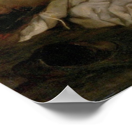 La Liberté guidant le peuple - Eugène Delacroix Poster (Hoek)