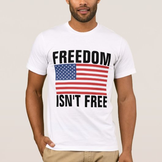 LA LIBERTÉ N'EST PAS LA LIBERTÉ DES T-SHIRTS (Devant)