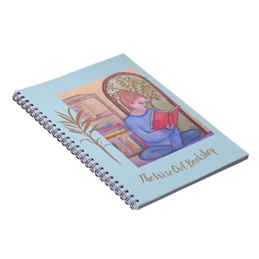 La librairie Wise Owl - Carnet (Côté Droit)