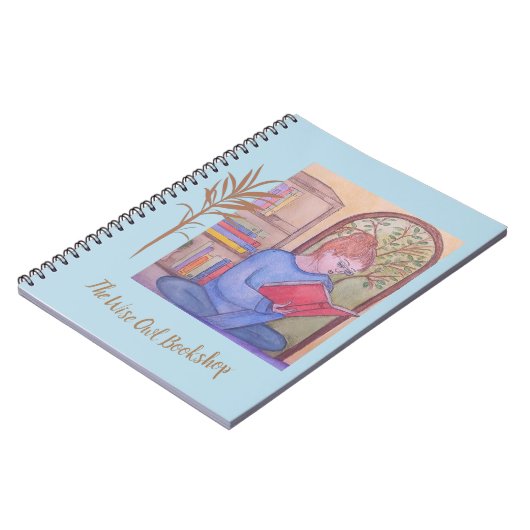 La librairie Wise Owl - Carnet (Côté gauche)