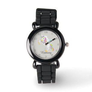 La licorne d'imaginaire ajoutent la montre nommée