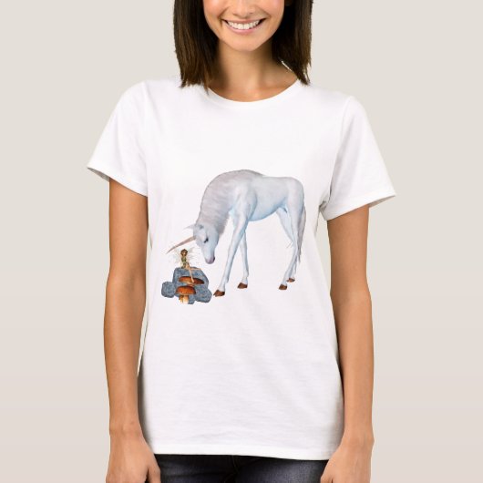 La licorne et le t-shirt fée (Devant)