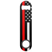 La ligne rouge mince américaine symbole (Dos)