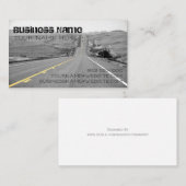 La livraison de camionnage de carte de visite de (Devant / Derrière)