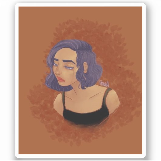 La Llorasangre Sticker - PG Design (Voorkant)