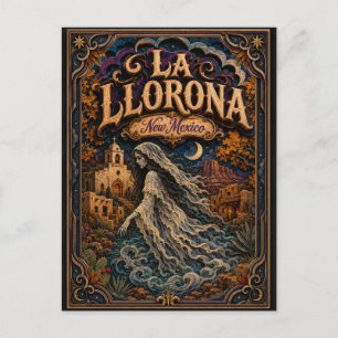 La Llorona New Mexico Popcut Legenden Briefkaart