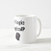 La logique est-elle logique ? Mug à café (Devant droit)