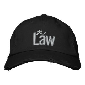 La Loi - Casquette brodé - Noir