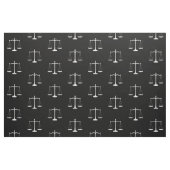 La loi noire solide mesure le tissu (Fat Quarter)