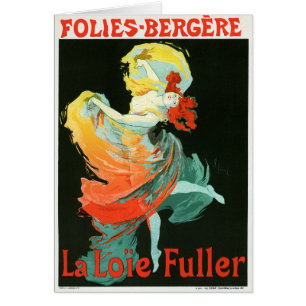 La Loie plus plein, Jules Chéret de Folies-Bergère