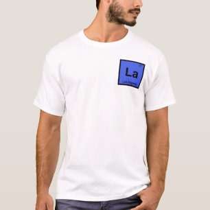 La - Los Angeles Californië Chemie Symbool Stad T-shirt