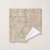 La Louisiane et le Mississippi (Gant de toilette)