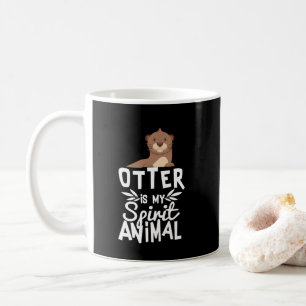 La loutre mignonne est ma tasse animale drôle