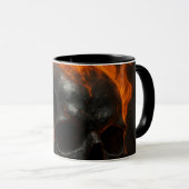 « La loyauté a meilleur goût » – Mug tribal crâne (Devant droit)