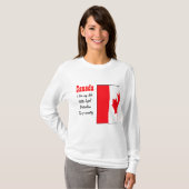 La loyauté du Canada envers les t-shirts de mon pa (Devant entier)