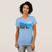 La Lumière À Navarre Beach Pier T-shirt (Devant entier)